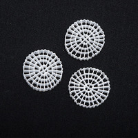 Support de biofilm en plastique MBBR favorisant la croissance des micro-organismes, essentiel pour le traitement des eaux usées circulaires, attaches de biofilm