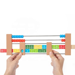 Деревянная счетная рамка-абакус для обучения математике детей, развивающая игрушка - Product Image 3