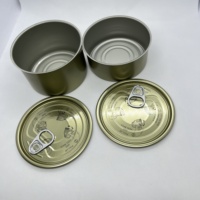Boîtes de conserve en métal pour la viande, rondes, 2 pièces, vides, pour sardines, 100/130/200 grammes, en gros, de Chine, à vendre