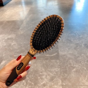 Tocador de lujo <span class=keywords><strong>con</strong></span> diamantes de lujo, <span class=keywords><strong>Airbag</strong></span> de 3 piezas de seguridad, grano de madera, cuidado del cabello, espejo de maquillaje HD para cepillo de maquillaje, Cubo de almacenamiento - Product Image 5