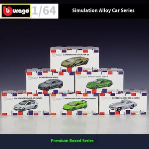 Bburago 1:64 R8 GT2RS Bug-gati Chiron <span class=keywords><strong>Alpine</strong></span> G classe alliage modèle de voiture moulé sous pression véhicule poche voiture Collection jouet pour cadeaux - Product Image 3