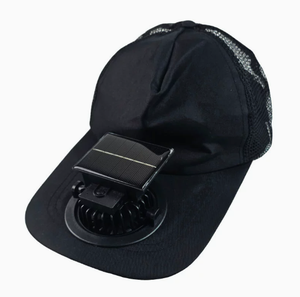 Ventilador Solar con Carga USB para Gorra - Product Image 5