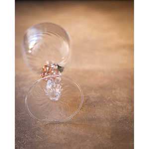 Paire de Verres à Boire Élégants en Verre de Murano avec un Bouquet de Raisins Vaisselle de Table Premium - Product Image 4