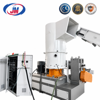Ligne de granulation de plastique monophasée à haute efficacité, granulateur de compactage pour machine de recyclage de films PP PE