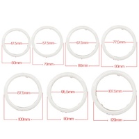 Bleu 1 paire ange yeux Halo anneaux 60/70/80/90/100/110/120 MM nouvelle voiture LED coton lumières cercle anneau autres accessoires de lumière de voiture