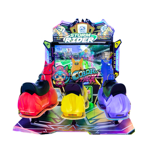 Máquina de Videojuegos de Simulación de Carreras de Caballos <span class=keywords><strong>en</strong></span> <span class=keywords><strong>Línea</strong></span> para <span class=keywords><strong>Tres</strong></span> <span class=keywords><strong>Jugadores</strong></span>, Colorful Park - Product Image 5