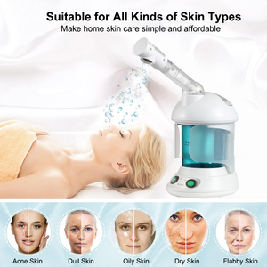 OEM/ODM Custom Electric Nano Facial Steamer with Ionic Mist Portable Hair Steamer At Home And Salon - Product Image 3