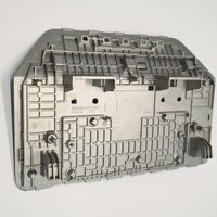 Cadre métallique pour boîtier de panneau de commande électronique automobile, support de panneau en aluminium moulé sous pression usiné CNC, fabrication OEM ODM sur mesure