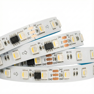 Bande <span class=keywords><strong>LED</strong></span> <span class=keywords><strong>RGBW</strong></span> adressable, blanc naturel, couleur mixte, effet de rêve, contrôle IC, <span class=keywords><strong>ruban</strong></span> numérique, bande lumineuse intérieure - Product Image 5