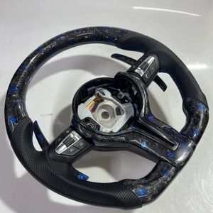 Volante interno in pelle <span class=keywords><strong>M</strong></span> per BMW 3 serie 5 F10 <span class=keywords><strong>F20</strong></span> F30 F32 F36 F80 F82 E90 M3 M4 M5 M6 volante sportivo da corsa - Product Image 4