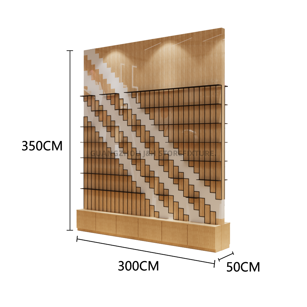 Black+wooden L300*W50*H350CM