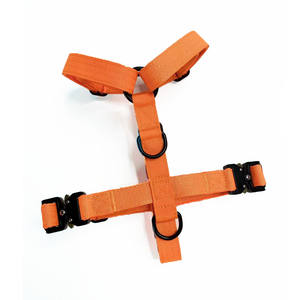 Luxus 2.5CM 4CM Tactical Combat Hunde geschirr Set Verstellbares Halsband Metalls chnalle Personal isierte Hunde leine für Spaziergänge für große - Product Image 2