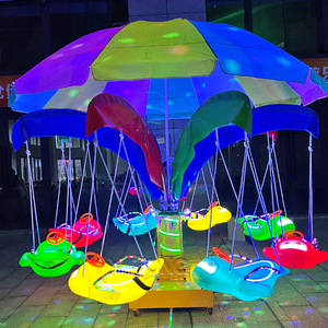 <span class=keywords><strong>Mini</strong></span> Carrusel para Niños, Atracciones de Carnaval, Columpio, <span class=keywords><strong>Silla</strong></span> Voladora, Carrusel con Motor Eléctrico para Niños - Product Image 1