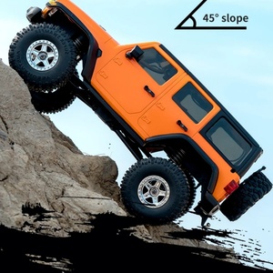 รถบังคับวิทยุ SJY-8801 Wrangler 4WD 4 ช่องสัญญาณ ระยะควบคุม 100 เมตร รถออฟโรดไฟฟ้าโลหะระดับมืออาชีพ สำหรับปีนป่าย ขนาด 1:18 ของเล่นกลางแจ้ง - Product Image 2