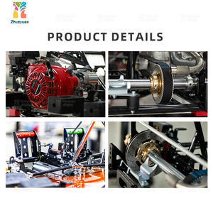 Vortkart 8 mois <span class=keywords><strong>de</strong></span> garantie 270cc location <span class=keywords><strong>de</strong></span> moteur à essence <span class=keywords><strong>Karting</strong></span> enfants adultes essence Fun Go Kart pour parc d'attractions - Product Image 2