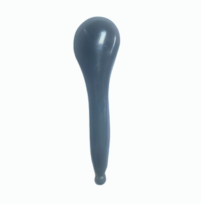 Cuchara de resina de color gris en forma de cuchara para drenaje linfático facial Gua Sha - Product Image 1
