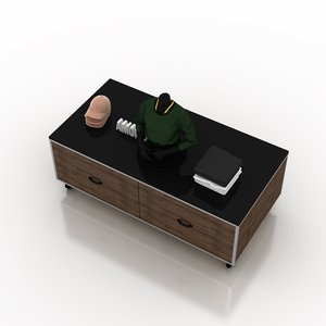 Estantería para tienda de ropa, accesorios de exhibición, diseño de madera apilada, estantes de bebé para tienda al por menor, ropa - Product Image 3