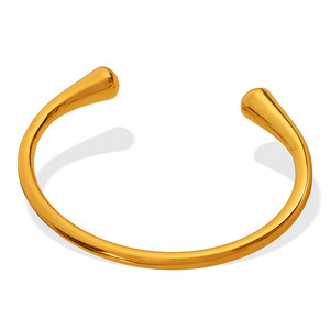 Women's Geometric Titanium Steel <b>Bangle</b> Gold <b>Silver</b> Electroplated Jewelry Gift <b>Bracelet</b> - Product Image 5