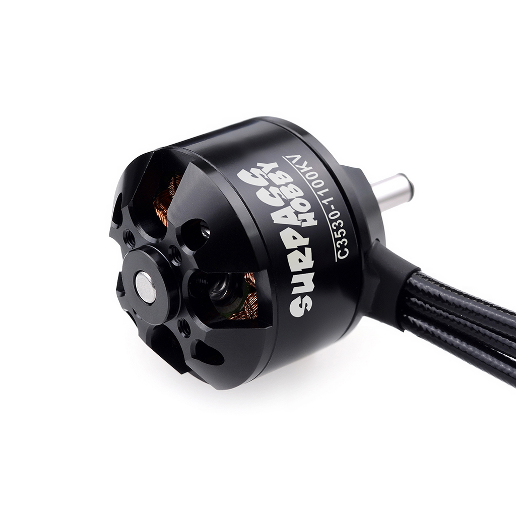 3530-1100KV Brushless Motor For RC Airplanes - High Efficiency, Aluminum Alloy, 323W Max Power