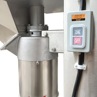 Machine à broyer les légumes industrielle en acier inoxydable 300 kg, pour gingembre, ail, oignon, pomme de terre, fabrication de pâte, déchiqueteuse