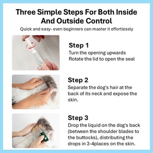 Tratamiento Antiparasitario Mensual para Gatos, Control Efectivo de Pulgas, Garrapatas y Otras Parasitarias, Gotas Antiparasitarias, Apoyo Inmunológico, Cuidado de la Piel, Disponible - Product Image 6