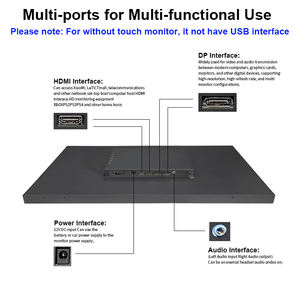 जिक्सिंडा <span class=keywords><strong>24</strong></span> इंच 4k 3840*2160 धातु केस एम्बेडेड पैनल माउंट अवशिष्ट/कैप्शिटिव टच स्क्रीन - Product Image 5