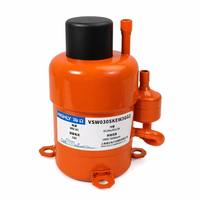 Compresor Rotatorio de Cobre Portátil Miniatura BSW014 BSW020 de 24-48V DC para Refrigeración R134a para Aire Acondicionado