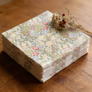 <span class=keywords><strong>Serviettes</strong></span> en <span class=keywords><strong>papier</strong></span> jetables en bois de 230 mm x 230 mm, 3 plis, pour fêtes et cocktails, vente en gros - Product Image 4