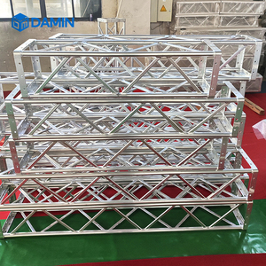 โครงถักอลูมิเนียมสีเงิน Damin STRAS3-161 ขายดี สำหรับแขวนลำโพง จอแสดงผลบนเวที หลังคา ได้รับการรับรองมาตรฐาน ISO/CE/TUV สำหรับคอนเสิร์ต - Product Image 1