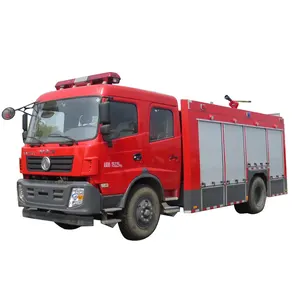 Dongfeng 4x2 6 banden merk nieuwe brandweerwagen 5m3 10m3 15m3 luchthaven brandweerwagen water tank nieuwe fire vechten truck