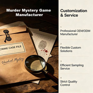 Juegos de detectives de misterio sin resolver, OEM/ODM de fábrica, juego interactivo de crímenes para adultos - Product Image 3