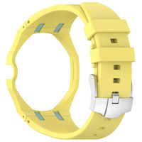 Correas de Reloj para la Colaboración Swatch AP, Correa de Una Pieza para Reloj de Bolsillo Swatch Royal Pop