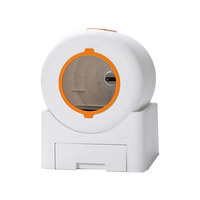 Bac à litière automatique intelligent pour chat en plastique, auto-nettoyant, grande capacité, contrôle des odeurs, contrôle par application, nouveau design