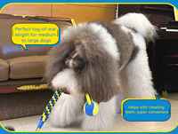 Jouet interactif pour chien en nylon durable et écologique, forme de soucoupe volante, pour nettoyer les dents, l'entraînement et la réduction de l'anxiété