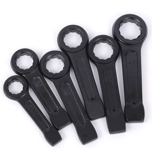 Clé à anneau <span class=keywords><strong>de</strong></span> flocage <span class=keywords><strong>marteau</strong></span> à percussion Option 17-160mm clé à tête unique robuste clé à <span class=keywords><strong>fleur</strong></span> <span class=keywords><strong>de</strong></span> <span class=keywords><strong>prunier</strong></span> pliée - Product Image 5