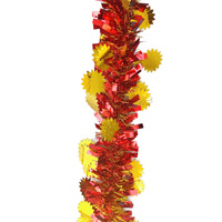 Sonnenblumen Bunte Plastik-Konfetti-Streamer Guaiguo Geburtstagsparty-Dekoration Feiertagsdekoration Zubehör Nr.