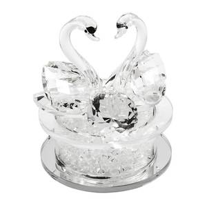 Cigni di Vetro - Decorazioni in Cristallo e Acchiappasole di Alta Qualità Senza Confezione - Product Image 1
