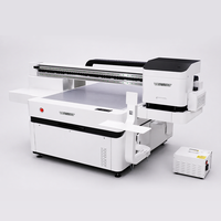 Mesin Cetak UV High Speed 1413 4 Head I3200 Printer Flatbed Industri untuk Pencetakan Multi Material