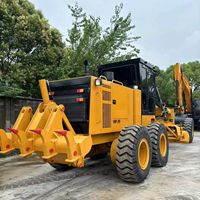 Niveleuse CAT 140K d'occasion, 14000 kg, moteur Quancai, excellentes performances, 2001-4000 heures, prix avantageux, à vendre