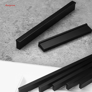 Handles Kitchen <strong>Pull</strong> Out <strong>Drawer</strong> Cabinet <strong>Pulls</strong> Furniture Door Handle Cupboard <strong>Drawer</strong> Knobs <strong>Pulls</strong> Aluminum Knob T Handle Gold - Product Image 4