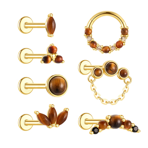 Gioielli <span class=keywords><strong>da</strong></span> <span class=keywords><strong>Piercing</strong></span> Orecchino a Perno in Titanio G23 all'Ingrosso <span class=keywords><strong>Orecchini</strong></span> a Perno in Titanio Gioielli <span class=keywords><strong>da</strong></span> <span class=keywords><strong>Piercing</strong></span> Labret <span class=keywords><strong>Piercing</strong></span> Orecchino - Product Image 1