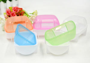 Bain de sable transparent spacieux et pratique pour hamsters, facile à nettoyer, pour Robo Dwarf Bears - Product Image 4