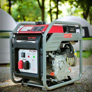 Xăng Xách Tay Mini Máy Phát Điện Làm Mát Bằng Không Khí Động Cơ Xăng 157cc 7L Bình Nhiên Liệu Im Lặng Recoil Bắt Đầu 10 Giờ Thời Gian Chạy - Product Image 4