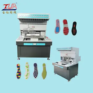 Automatische Multicolor Kleur Eva Slipper Pers Schuimende Apparatuur Schoenen Zool Maken Gietmachine