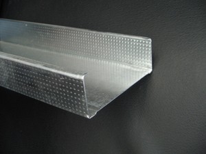 Tấm thạch cao hồ sơ vách thạch cao kênh tường góc Trần TEE lưới C Stud kim loại furring Keel thành phần ánh sáng thép Keel - Product Image 2