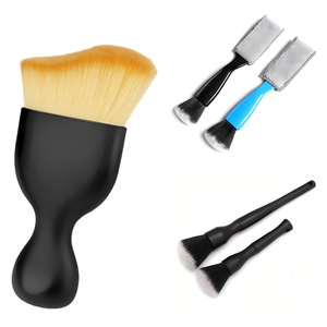 Brosse de nettoyage douce pour l'intérieur de la voiture NIKO, outils de nettoyage de détail, brosse de nettoyage des interstices des sorties d'air du tableau de bord de la voiture - Product Image 1