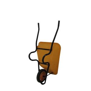 Fabrication brouette 60L couleur jaune plateau métallique solide WB3800 Sri Lanka brouette <span class=keywords><strong>jardin</strong></span> métal brouette - Product Image 2