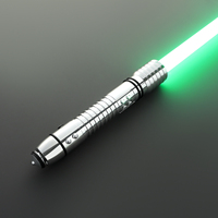 Sabres Nexus Kit Fisto Jedi Master Xeno3 Pixel Proffieboard RGB Baselit Full Metal CNC Hilt Lightsaber pour Collection Toy