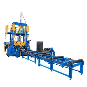 Combined T/I/H Beam Automatic Welding Production Line Assembly Welding Straightening Machine