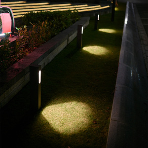 Lampe de jardin carrée à LED 7W, étanche, éclairage extérieur, luminaire paysager en aluminium moulé sous pression - Product Image 3